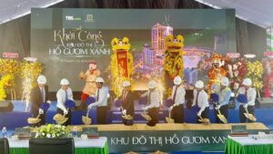 lễ khởi công dự án hồ gươm xanh