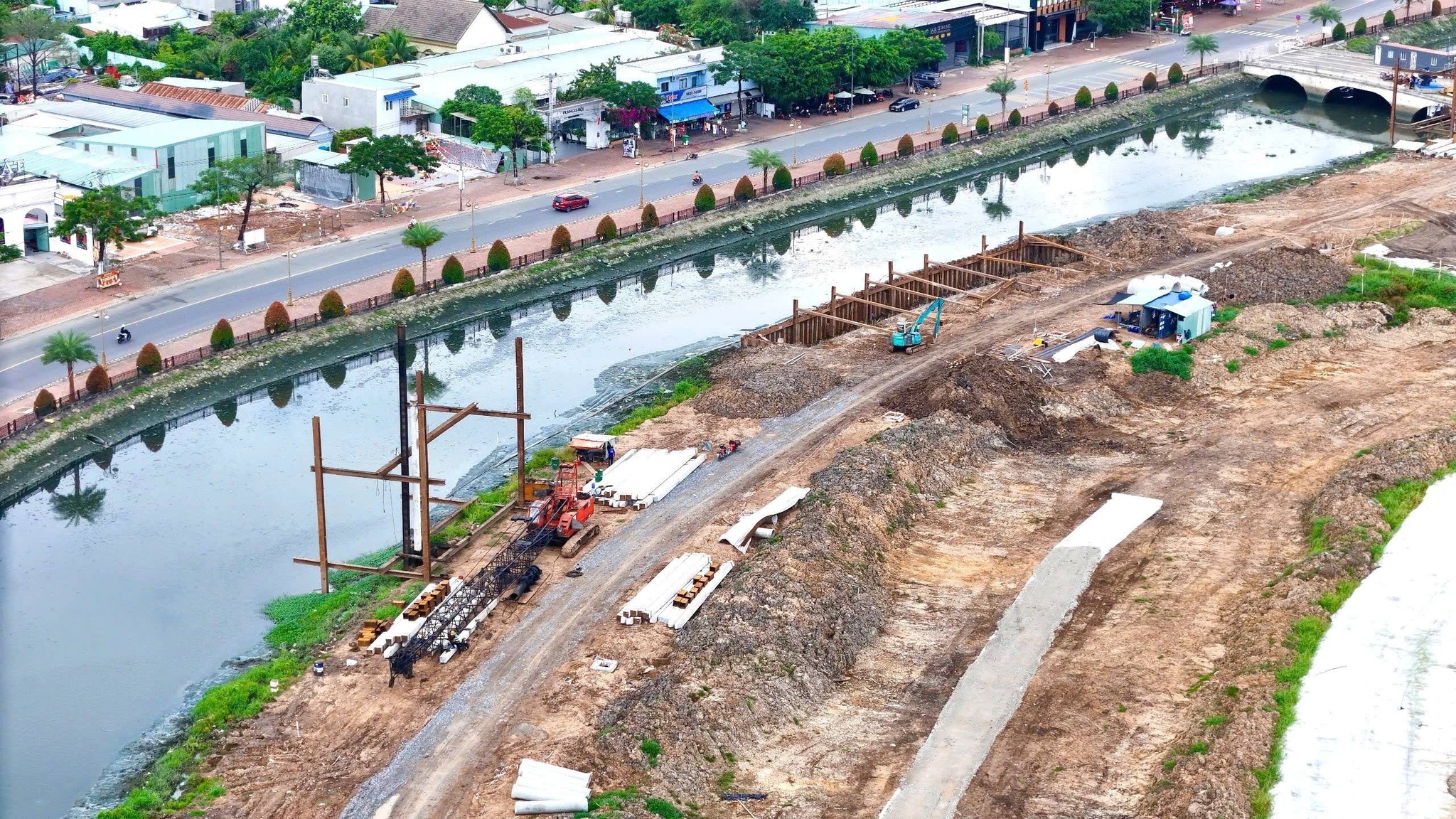 tiến độ hồ gươm xanh